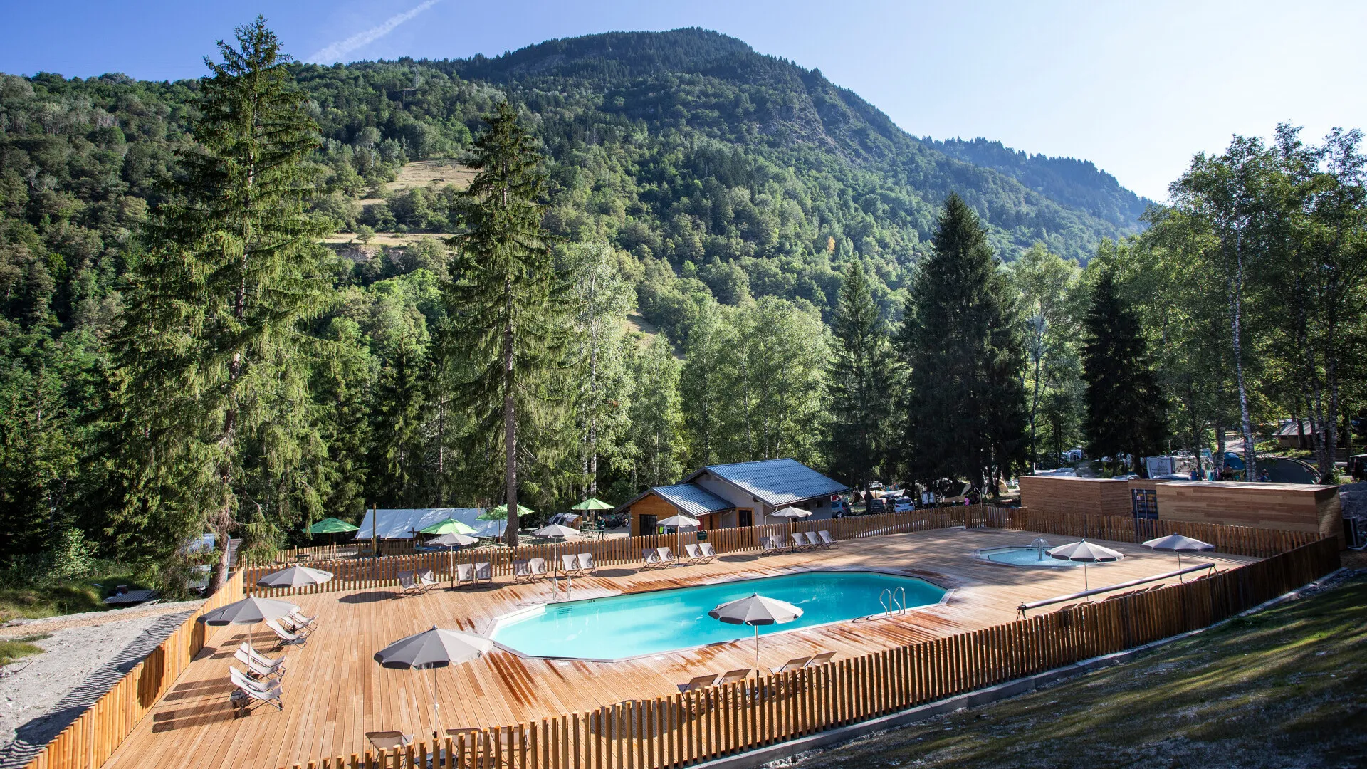 Camping Huttopia Vanoise - secteur Bozel.