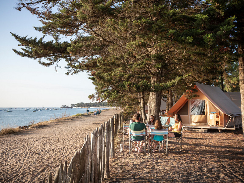 Zelt "Toile&Bois" - am Meer - Huttopia