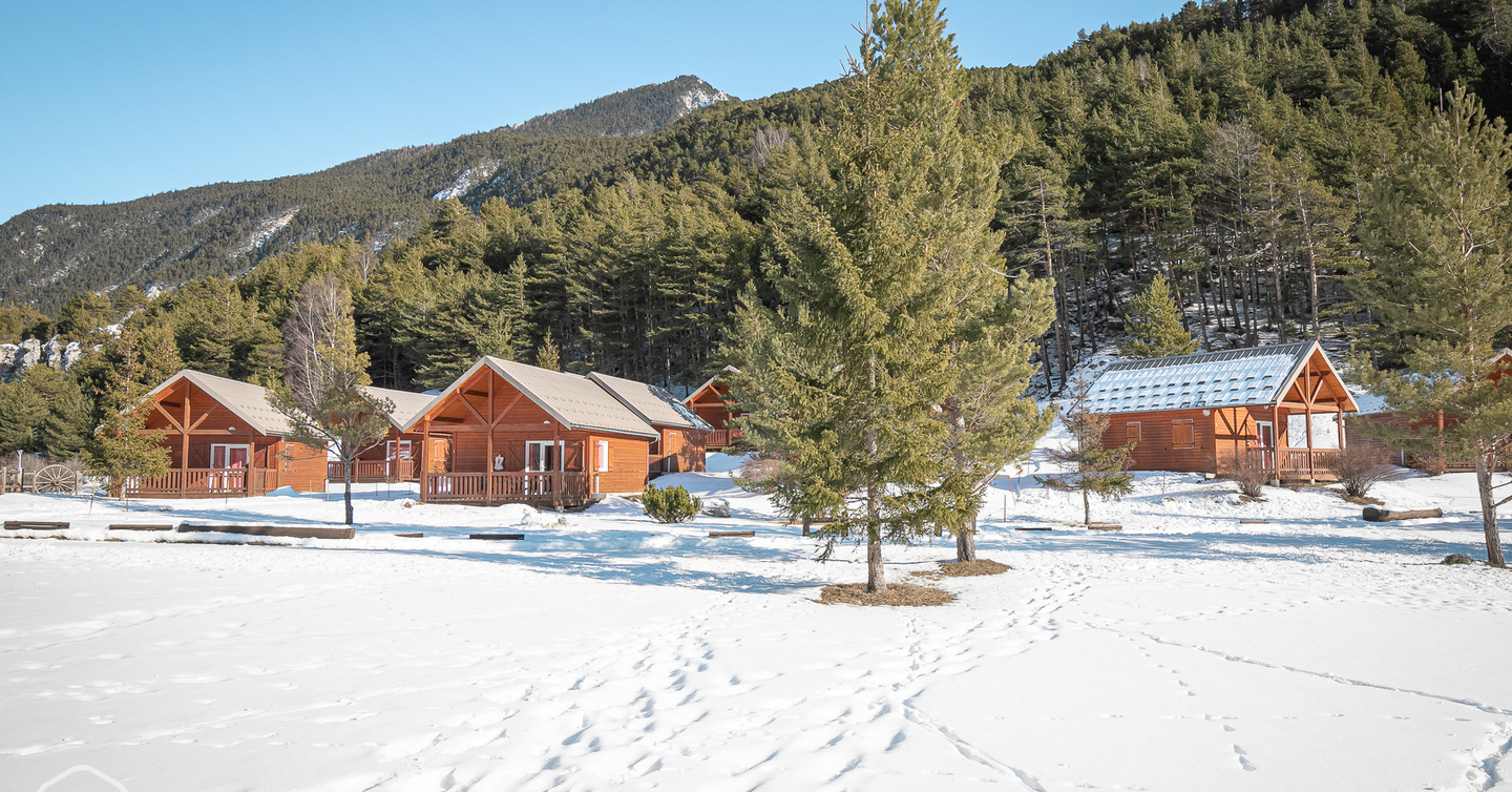 Camping Val Cenis huttopia hiver