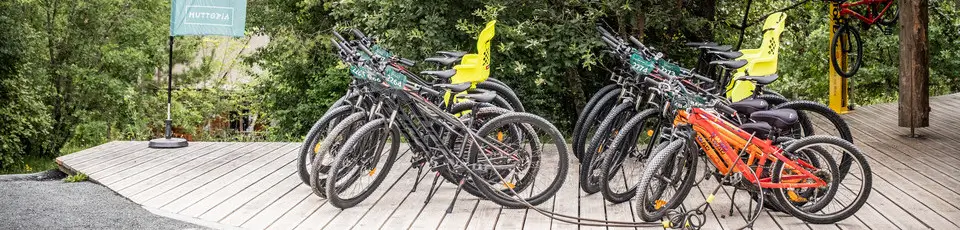 Camping Huttopia Lanmary vélos location