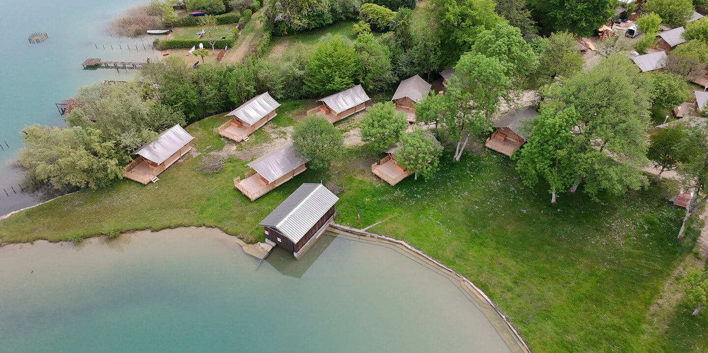 domaine du lac camping Aiguebelette huttopia